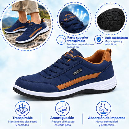 🔥 ¡Último día! ¡70% de descuento! ✅ Calzado ortopédico diseñado específicamente para personas con problemas en los pies; ofrece soporte para el arco y alivia el dolor de espalda, articulaciones y pies.