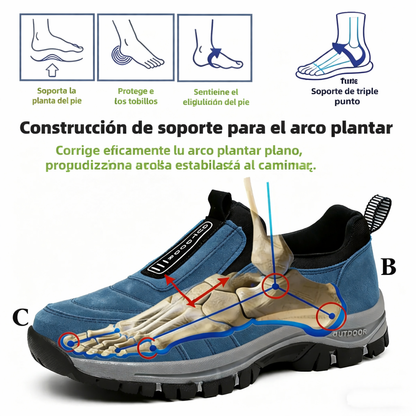 🔷 50 % de descuento hoy ⬛⏰ Textura de gamuza mate de primera calidad; marca australiana de lujo; suaves y cómodos; fáciles de poner y quitar 🦶 Calzado ergonómico correctivo para caminar