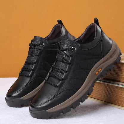 🎉 50% de descuento hoy: ¡no te lo pierdas! 🔥 Marca australiana premium ✅ Zapatos ortopédicos de cuero auténtico: suaves, cómodos y con excelente soporte 🦶 Alivian el dolor de pies.