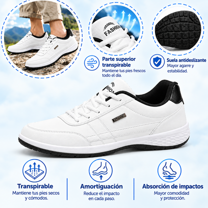 🔥 ¡Último día! ¡70% de descuento! ✅ Calzado ortopédico diseñado específicamente para personas con problemas en los pies; ofrece soporte para el arco y alivia el dolor de espalda, articulaciones y pies.
