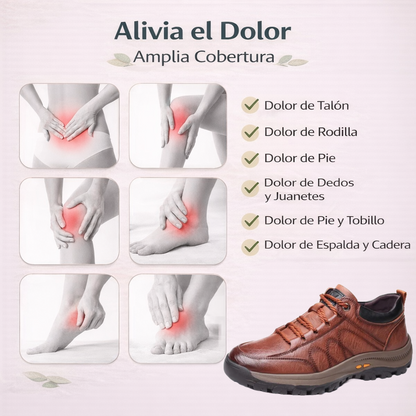 🎉 50% de descuento hoy: ¡no te lo pierdas! 🔥 Marca australiana premium ✅ Zapatos ortopédicos de cuero auténtico: suaves, cómodos y con excelente soporte 🦶 Alivian el dolor de pies.
