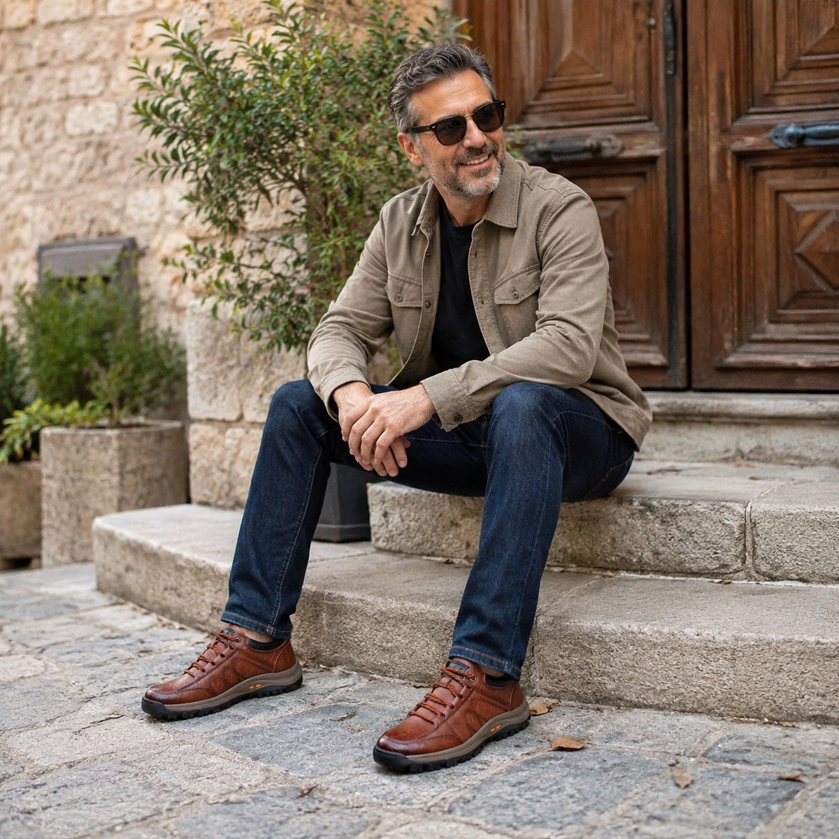 🎉 50% de descuento hoy: ¡no te lo pierdas! 🔥 Marca australiana premium ✅ Zapatos ortopédicos de cuero auténtico: suaves, cómodos y con excelente soporte 🦶 Alivian el dolor de pies.