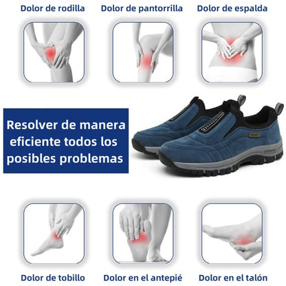 🔷 50 % de descuento hoy ⬛⏰ Textura de gamuza mate de primera calidad; marca australiana de lujo; suaves y cómodos; fáciles de poner y quitar 🦶 Calzado ergonómico correctivo para caminar
