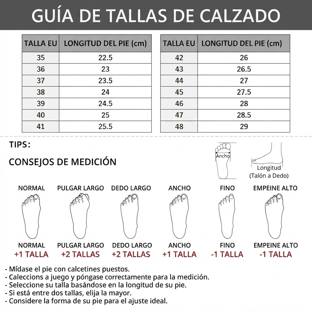 ¡Último día! ¡50% de descuento! ✅ Calzado ortopédico diseñado para personas con problemas en los pies, orientado a aliviar el dolor de espalda, articulaciones y pies.