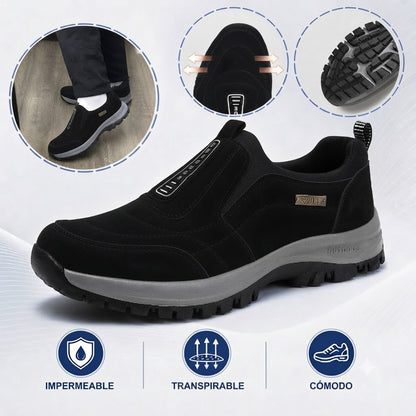 🔷 50 % de descuento hoy ⬛⏰ Textura de gamuza mate de primera calidad; marca australiana de lujo; suaves y cómodos; fáciles de poner y quitar 🦶 Calzado ergonómico correctivo para caminar