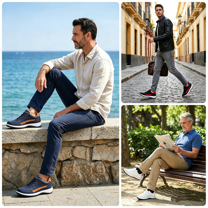 ¡Último día, 50% de descuento! ⏰ | Alivia el dolor de pies y la fascitis plantar: Zapatos ortopédicos cómodos e impermeables.