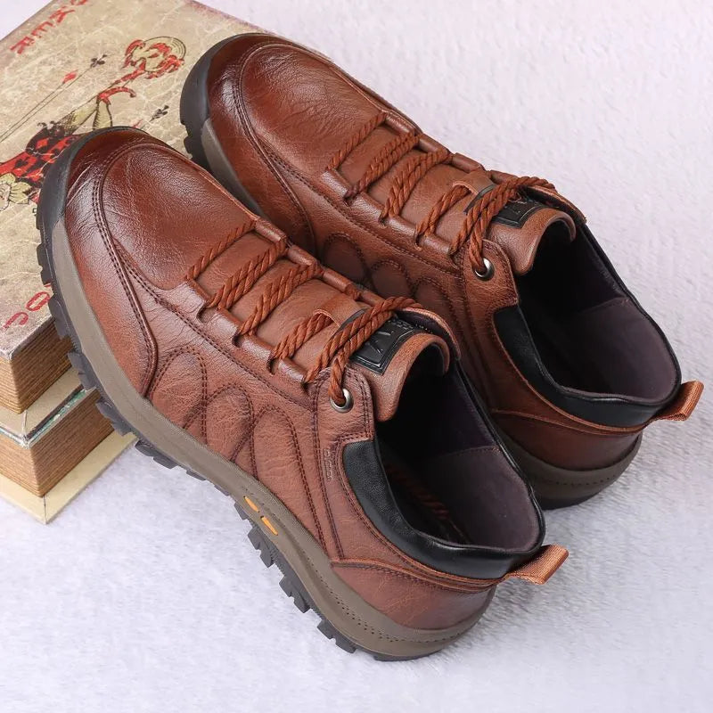🎉 50% de descuento hoy: ¡no te lo pierdas! 🔥 Marca australiana premium ✅ Zapatos ortopédicos de cuero auténtico: suaves, cómodos y con excelente soporte 🦶 Alivian el dolor de pies.
