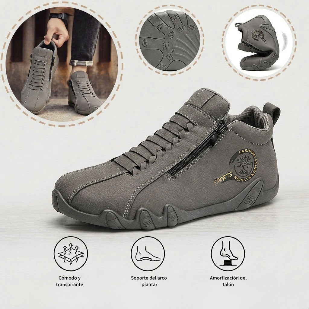 Zapatos ortopédicos cómodos para el trabajoa