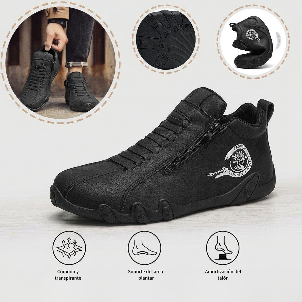 Zapatos ortopédicos cómodos para el trabajoa