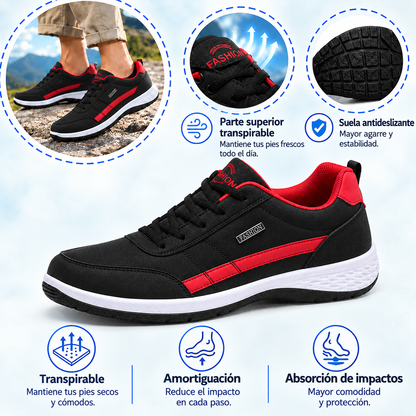 🔥 ¡Último día! ¡70% de descuento! ✅ Calzado ortopédico diseñado específicamente para personas con problemas en los pies; ofrece soporte para el arco y alivia el dolor de espalda, articulaciones y pies.
